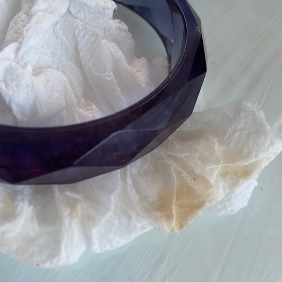 Purple / Vintage ladies Bangle - Picture 5 of 5